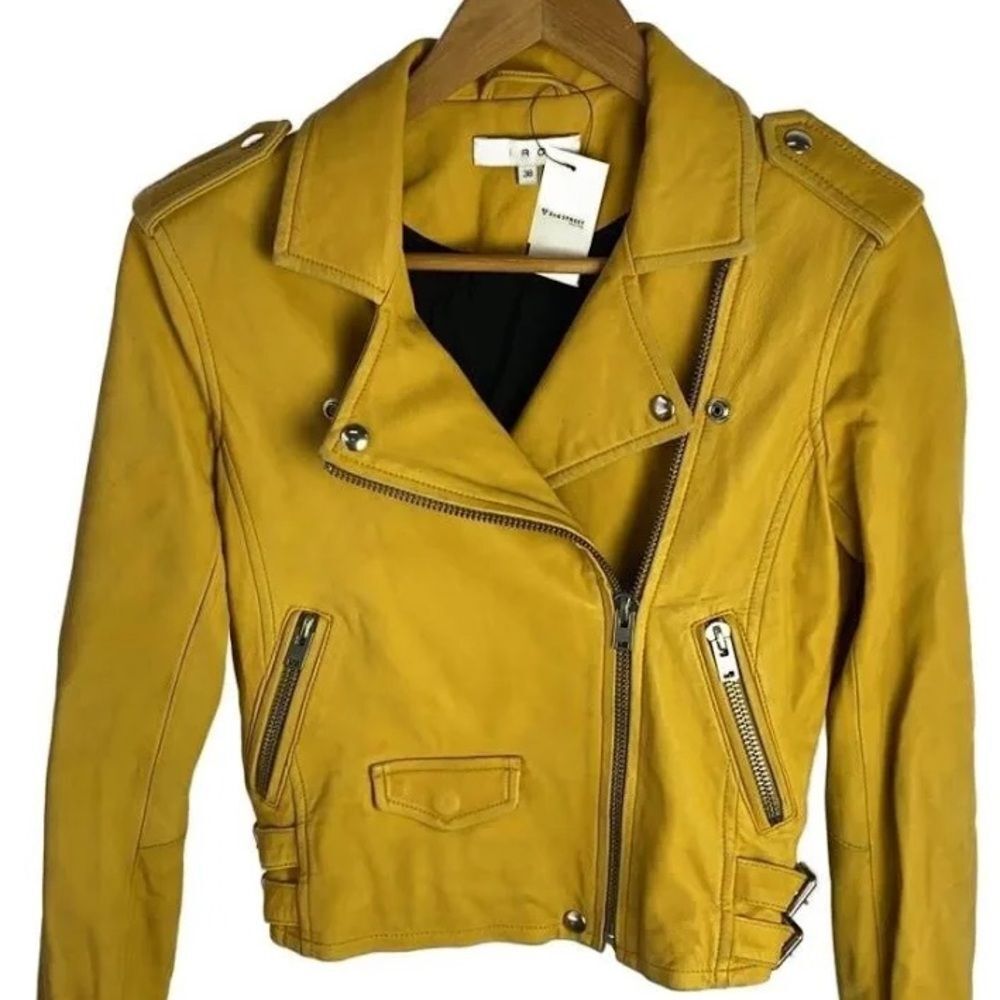 IRO Leather Biker Jacket